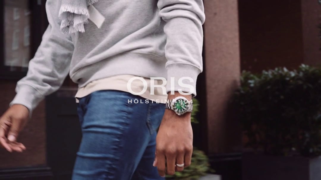 Aquis Date Calibre 400 - 01 400 7790 4157-07 8 23 02PEB | Oris