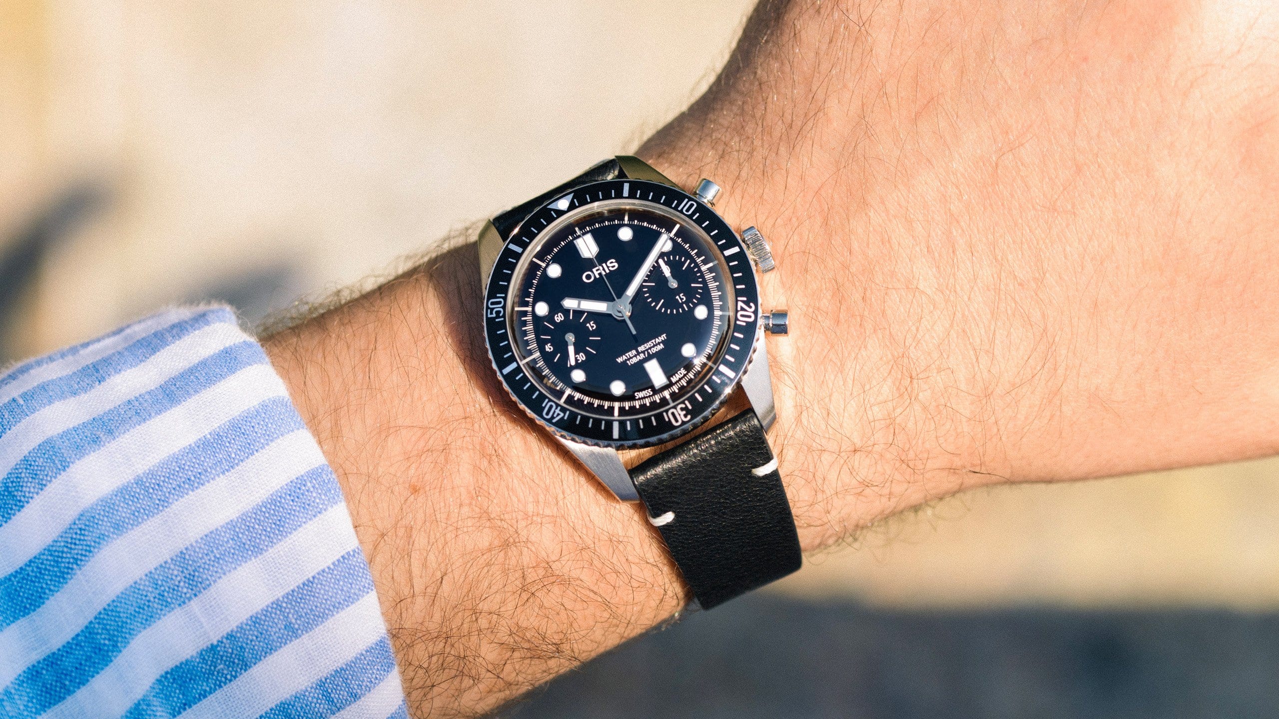 Divers Sixty-Five Chronograph - 01 771 7791 4054-07 6 20 01 | Oris