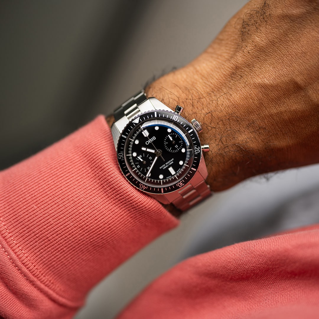 Divers Sixty Five Chronograph 01 771 7791 4054 07 8 20 18 Oris