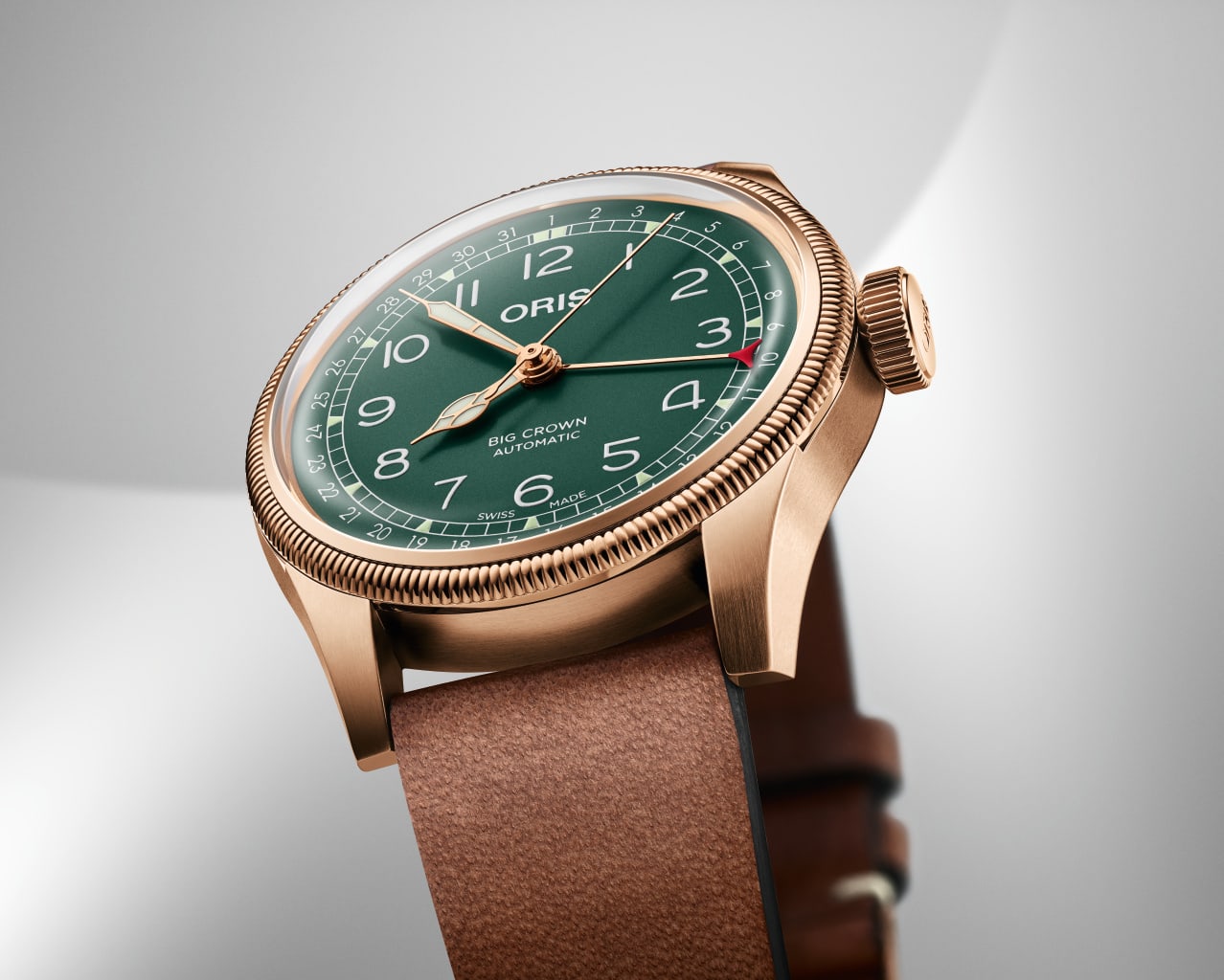 Oris big crown pointer date bronze 80th anniversary edition hotsell