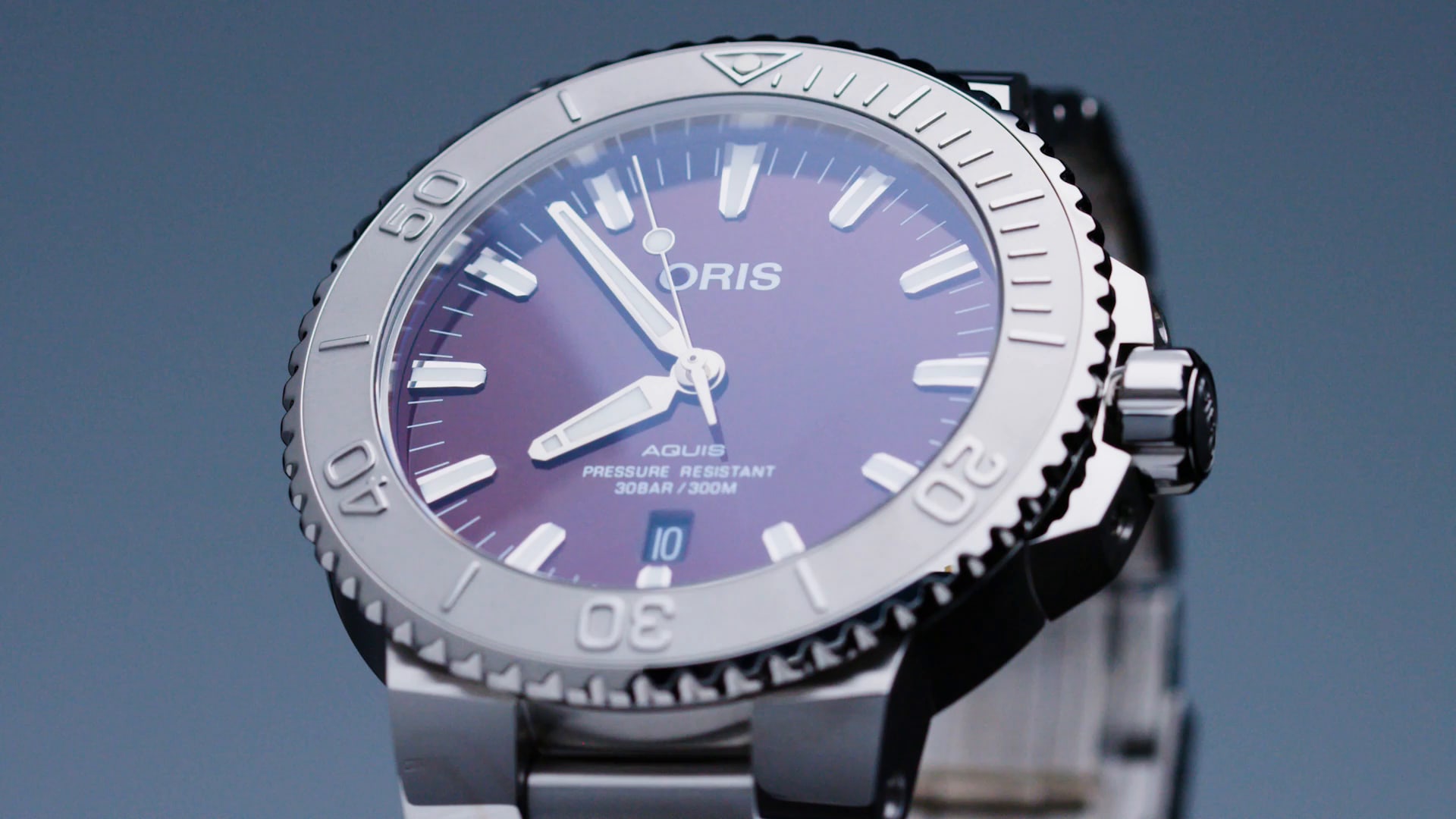 オリス アクイスデイト レリーフ - 01 733 7730 4158-07 8 24 05PEB | Oris