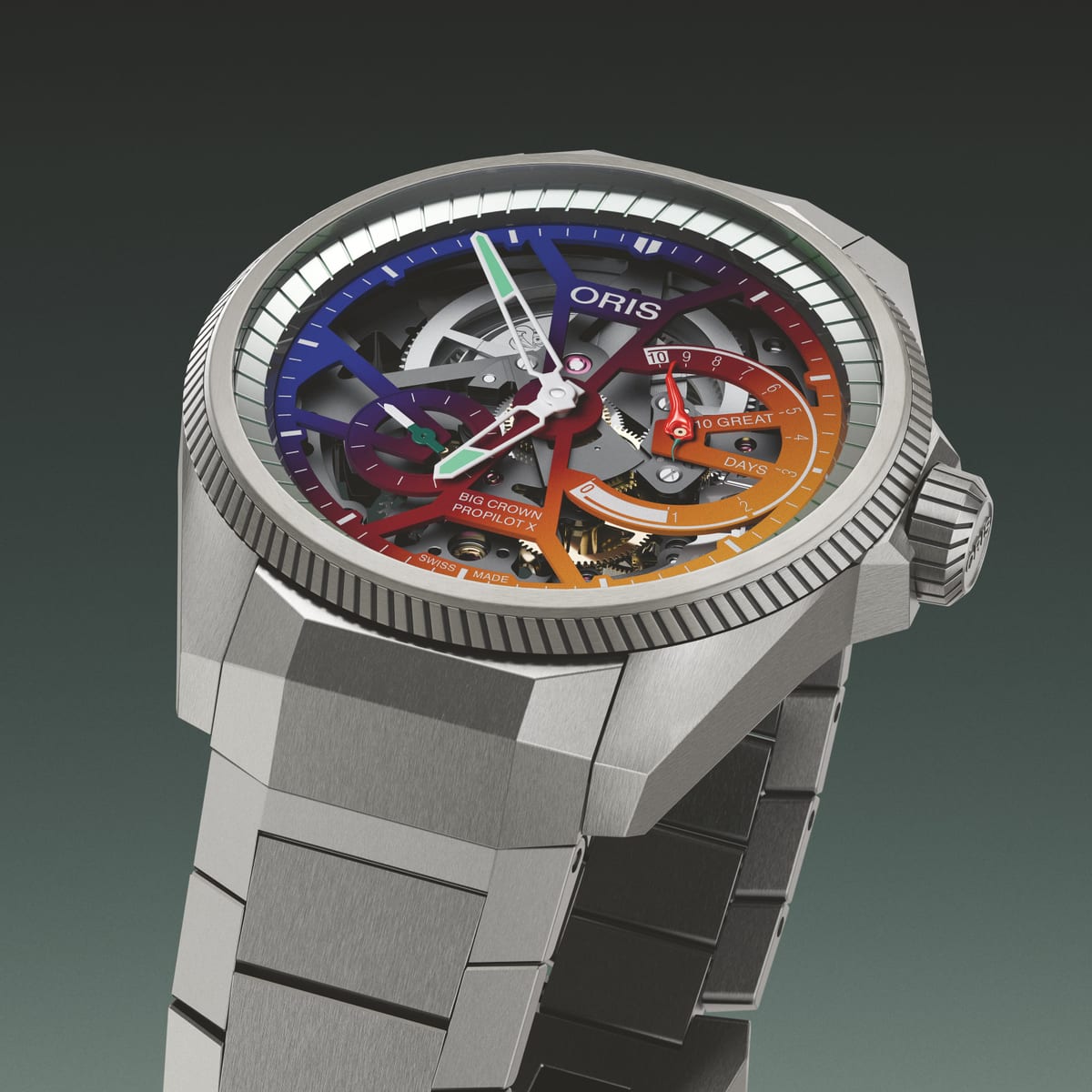An angled view of the ProPilot X Gonzo Edition’s openworked construction.