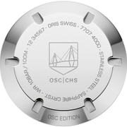 Oris Social Club Charleston Case back