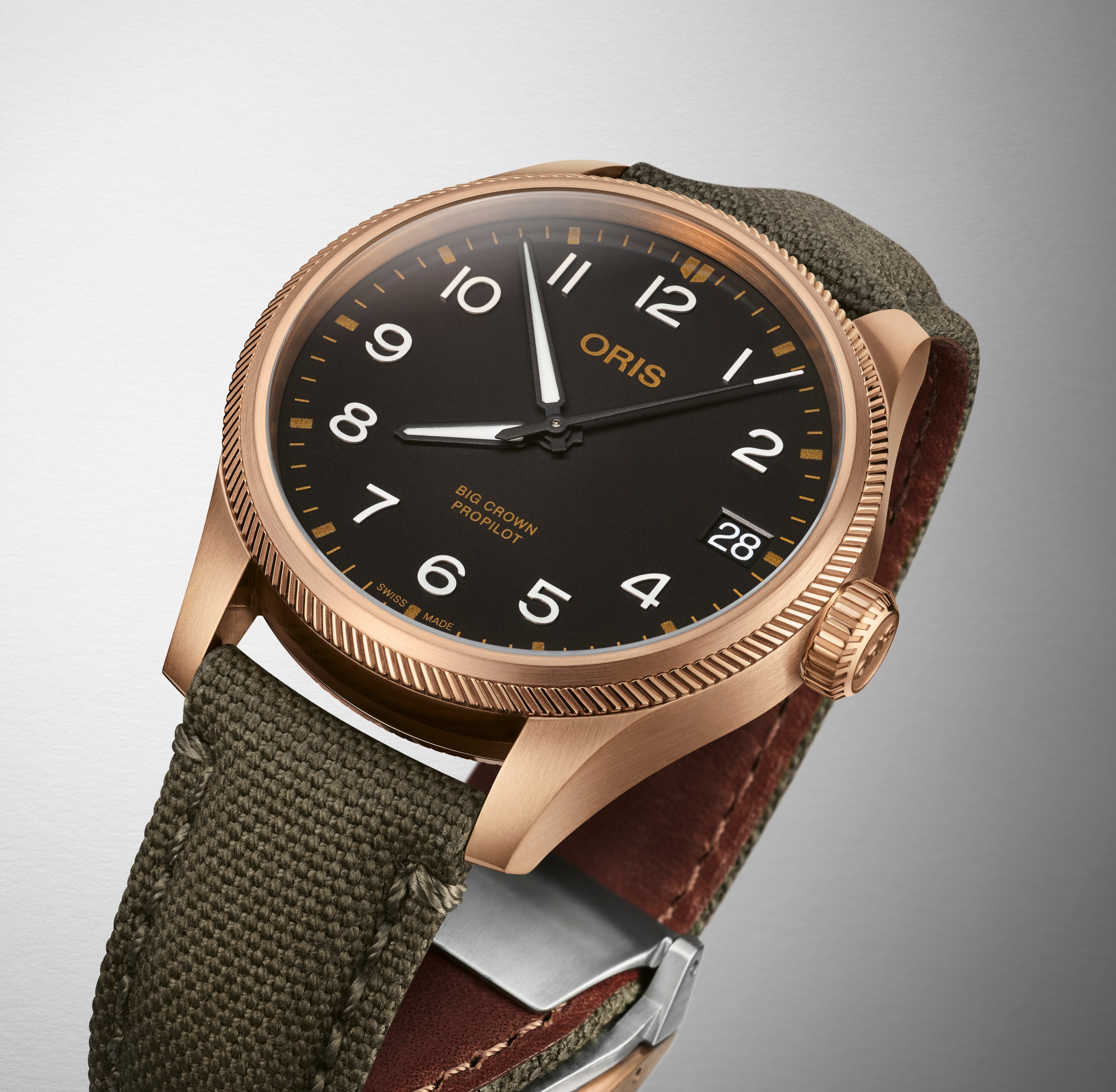 Oris Big Crown ProPilot Big Date Bronze