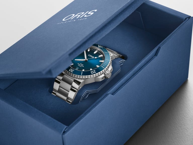 Boxing clever - packaging Oris