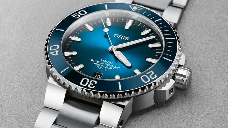 01 400 7763 4135-07 8 24 09PEB - Oris Aquis Date Calibre 400