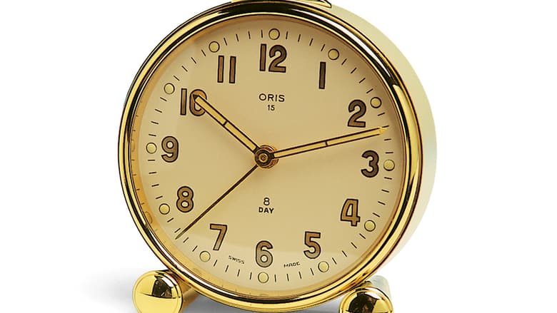 Oris 8 day power-reserve clock 1949