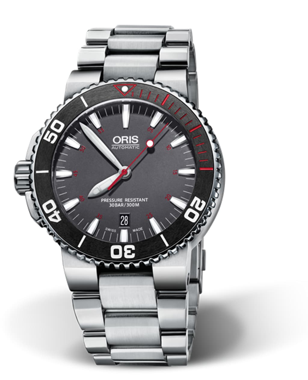 Aquis Red リミテッドエディション - 01 733 7653 4183-Set MB | Oris