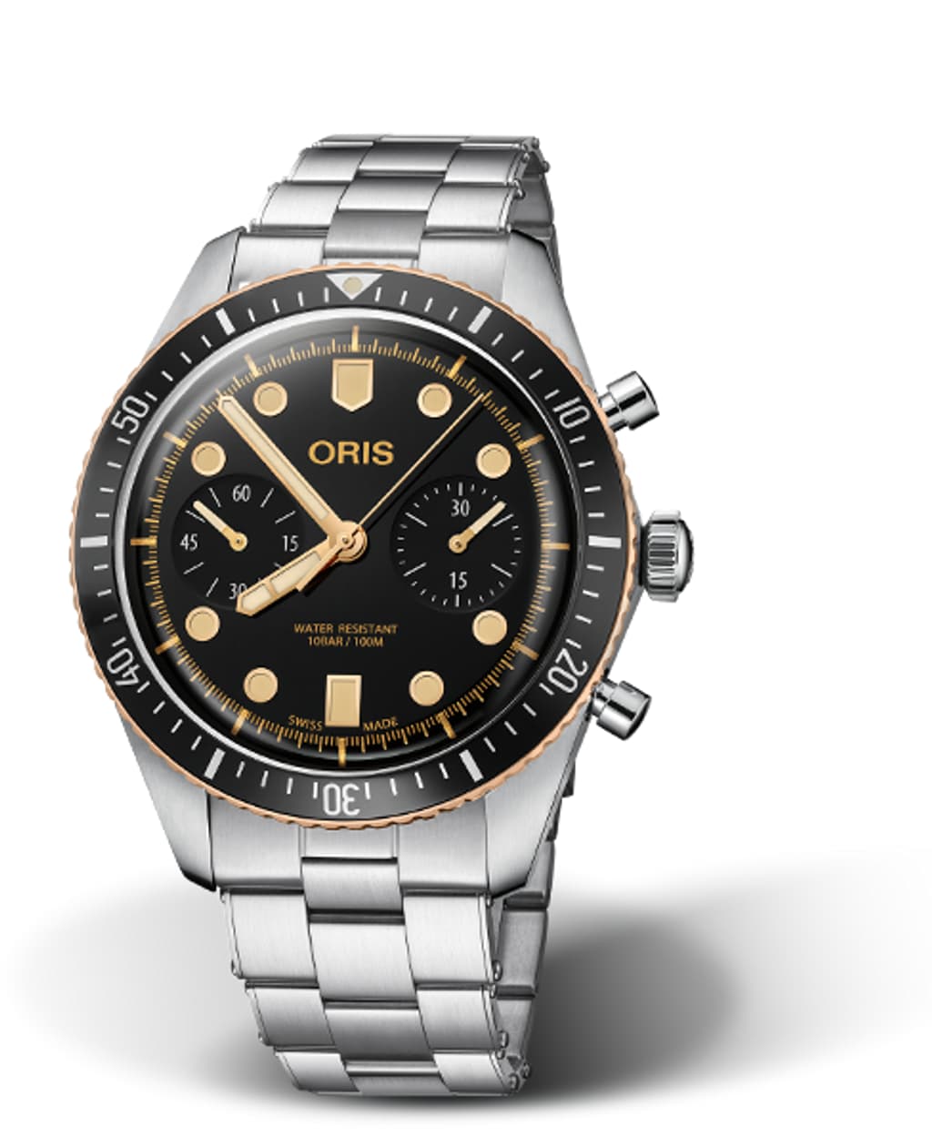Vertical image of Divers Sixty-Five Chronograph