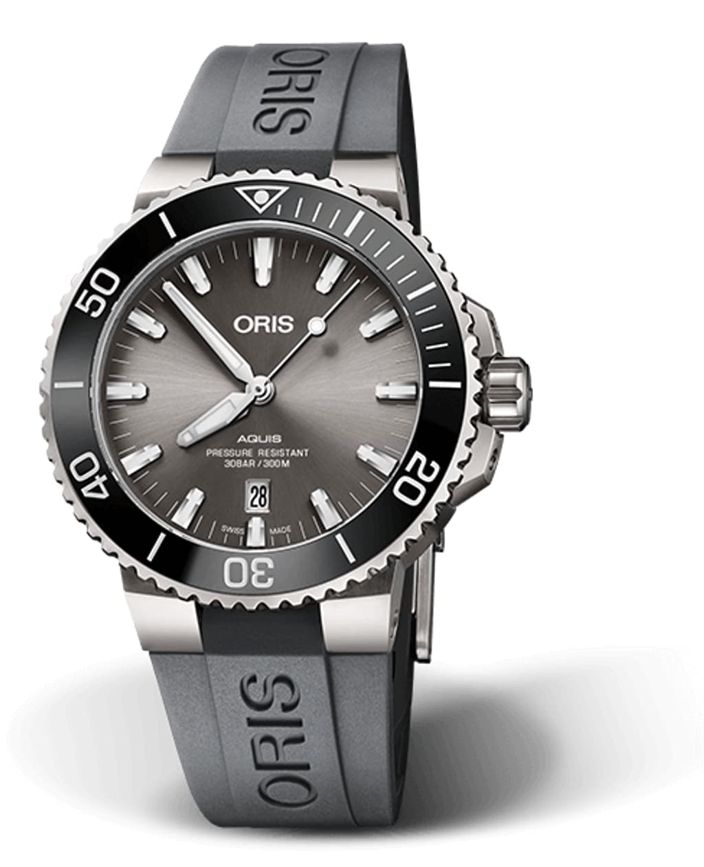 Vertical image of Aquis Titanium Date
