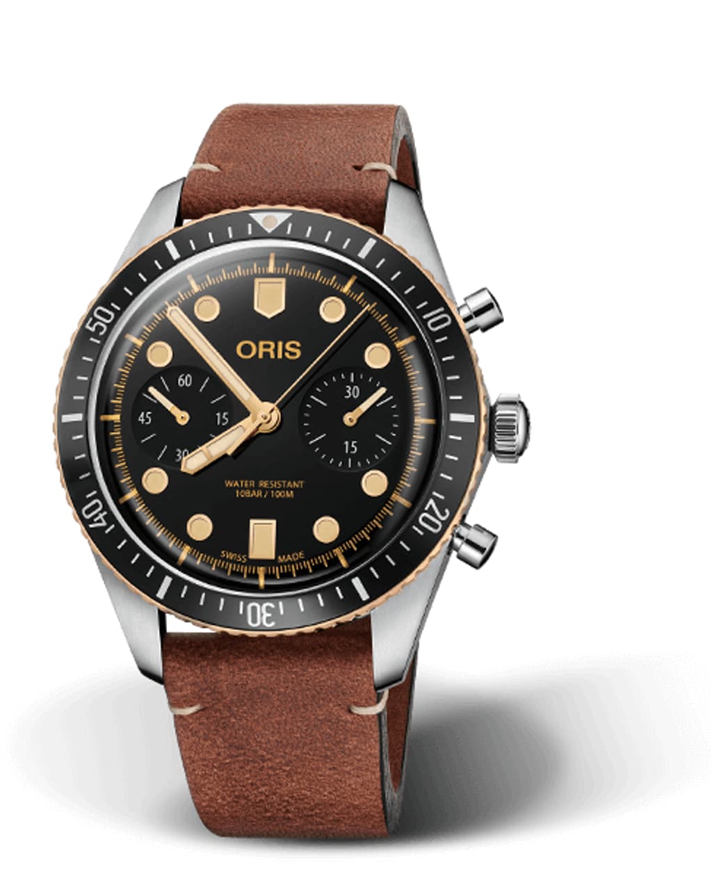 Vertical image of Divers Sixty-Five Chronograph