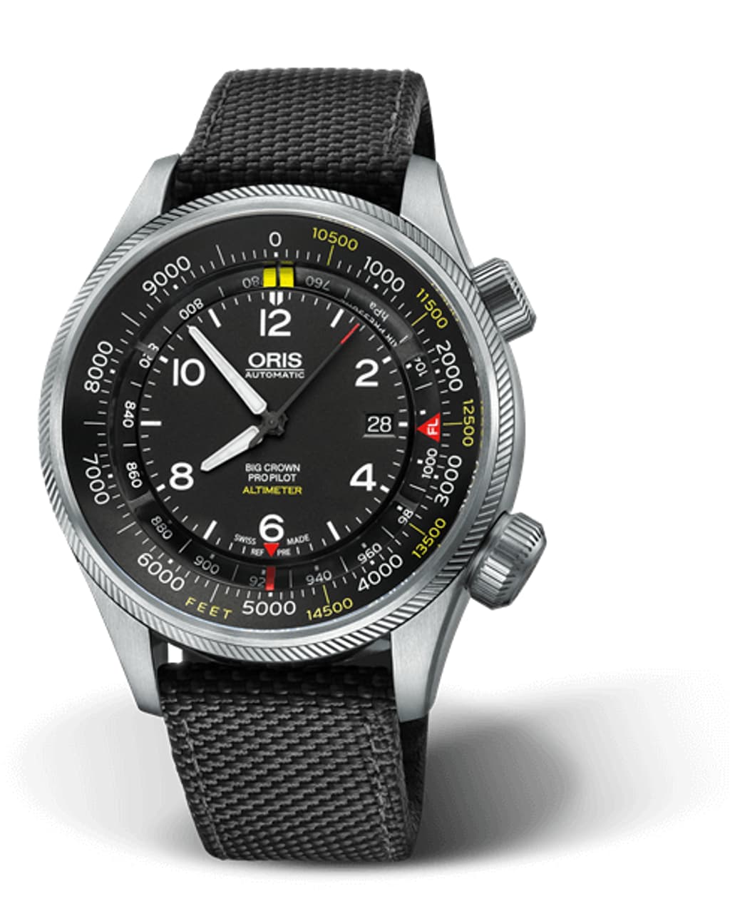 Vertical image of  Big Crown ProPilot Altimeter 피트 스케일