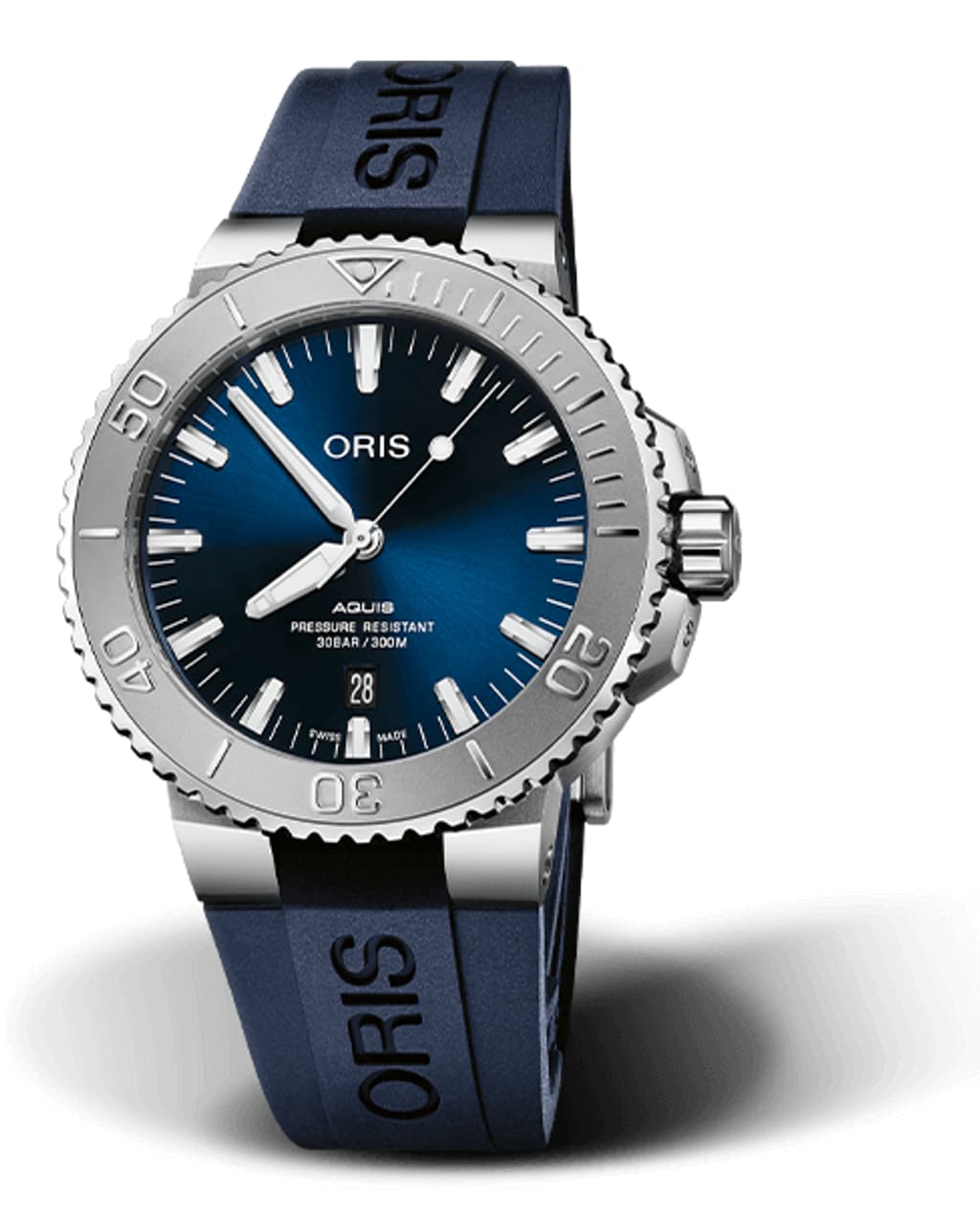 Vertical image of Bucherer Blue