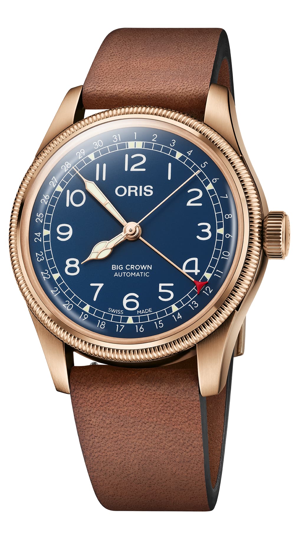 Vertical image of  Big Crown Bronze Pointer Date