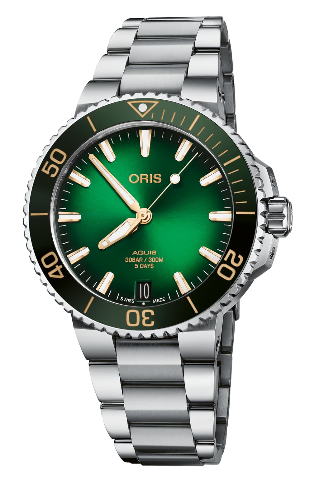 Vertical image of Aquis Date Calibre 400