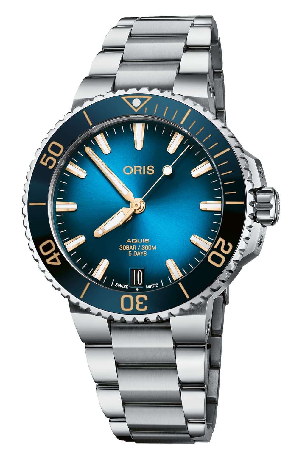 Vertical image of Aquis Date Calibre 400