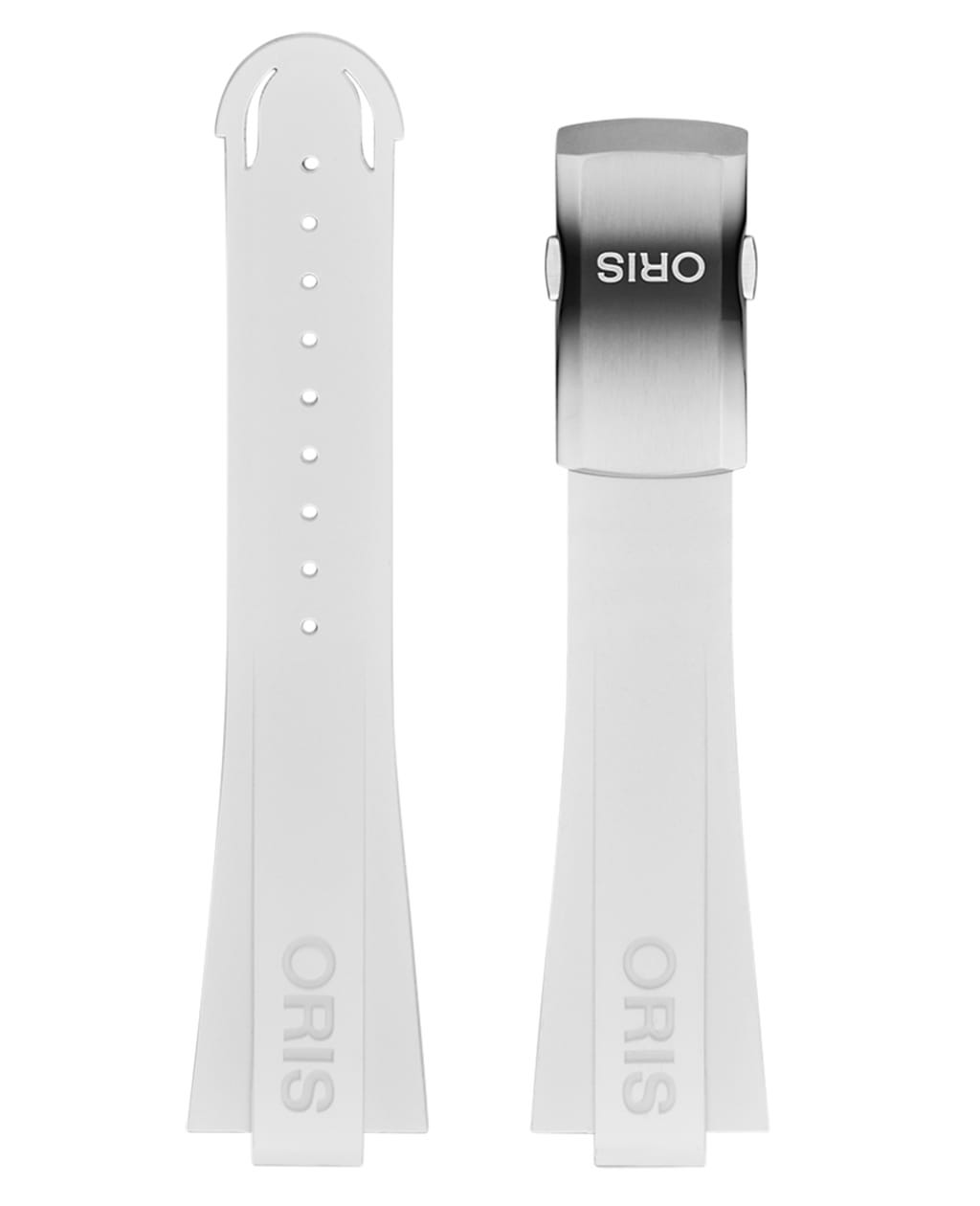 Image of Rubber strap white