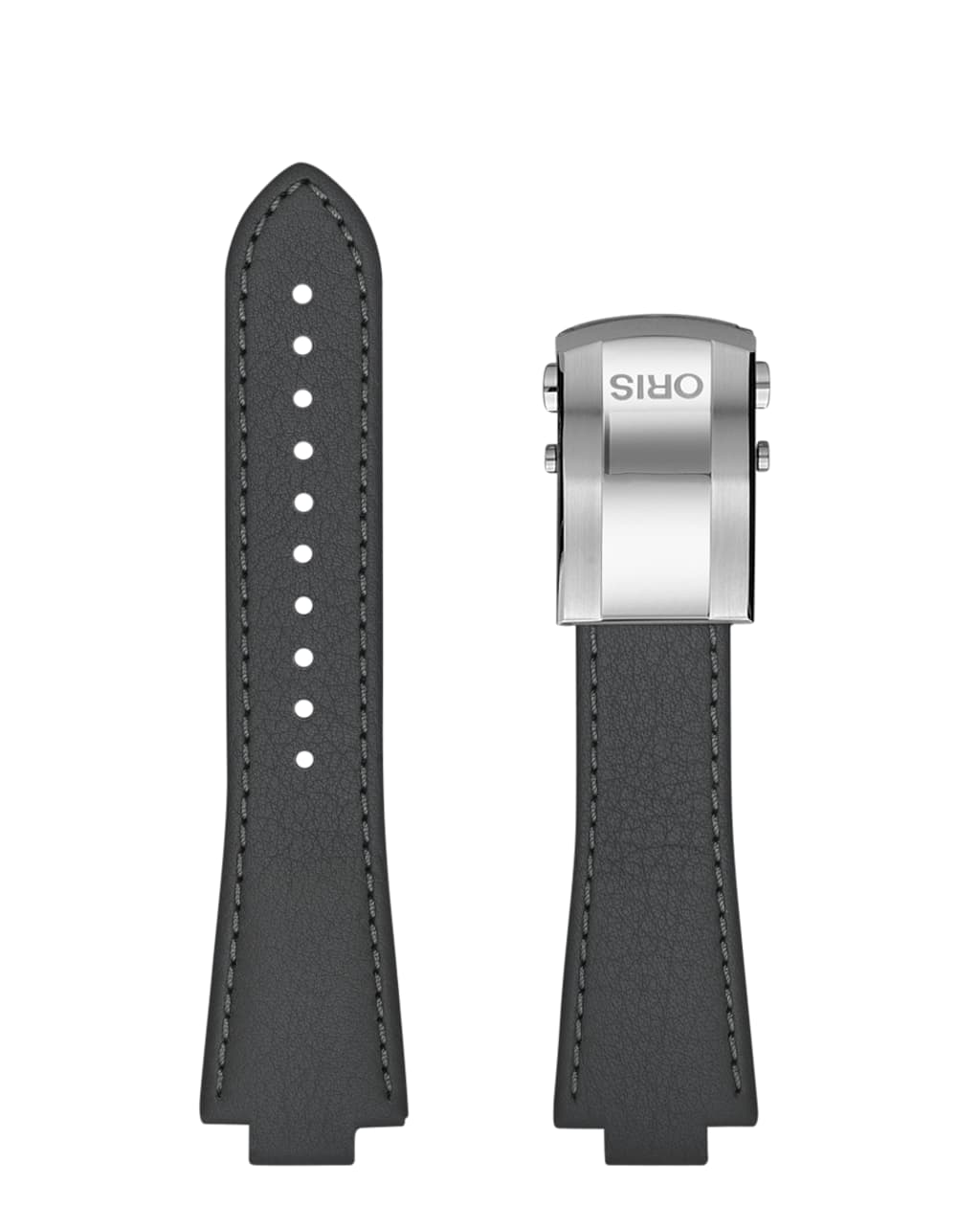 Image of Leather strap grey