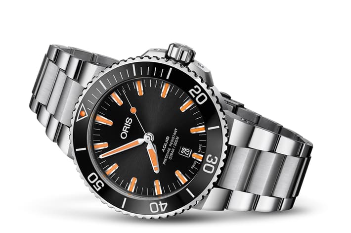 Bracelet Vis à Ruban Oris En Acier Poli - 24 Mm - Pour Montre Oris TT1 - Pièce Neuve Avec Étiquettes
