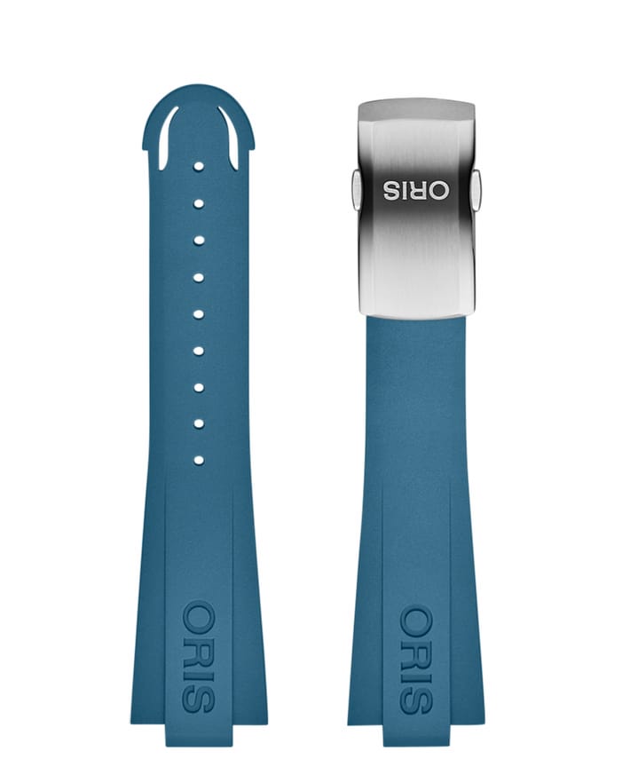 Image of Cinturino in caucciù blu