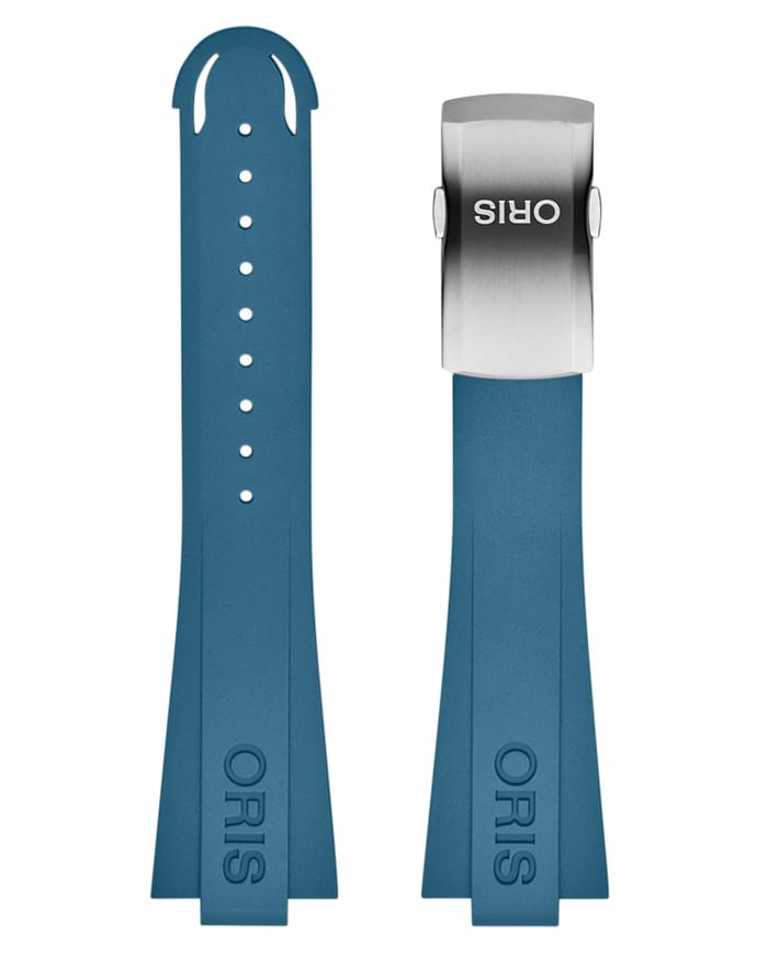 Image of Cinturino in caucciù blu