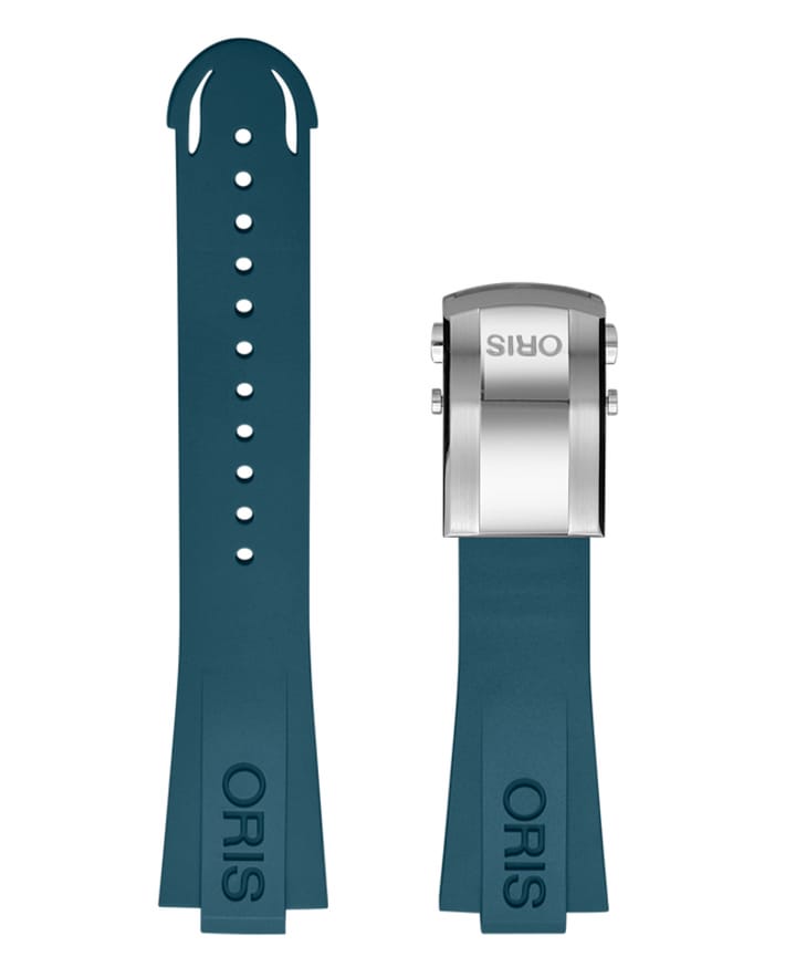 Image of Rubber strap blue