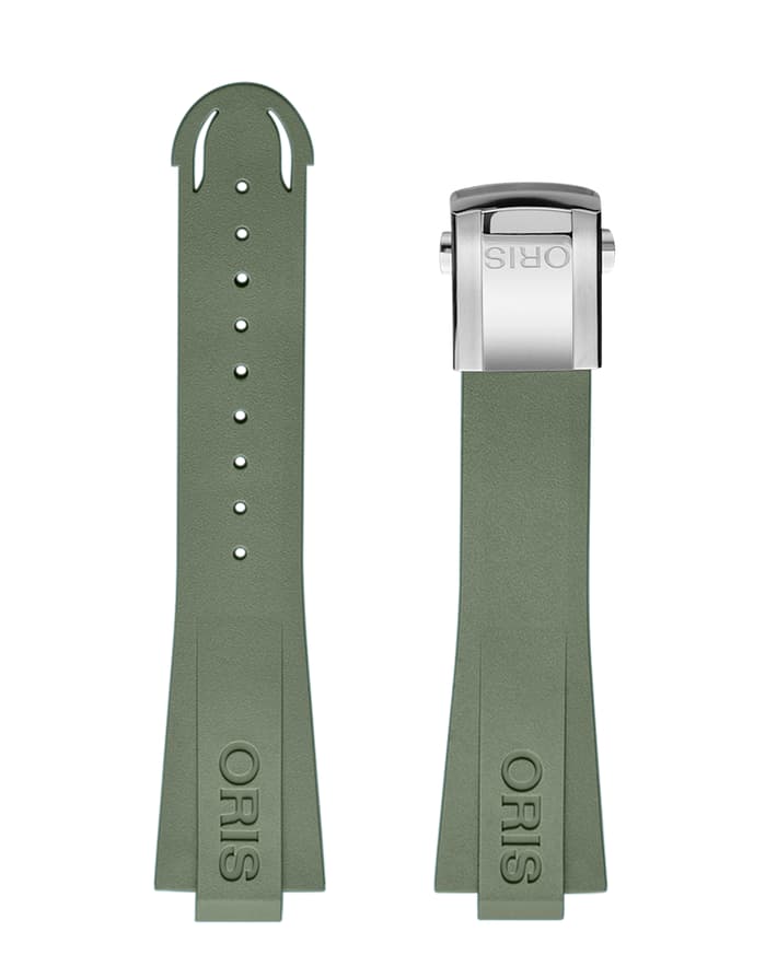 Image of Rubber strap green