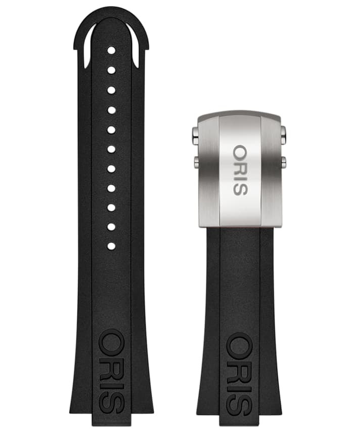 Image of Rubber strap black