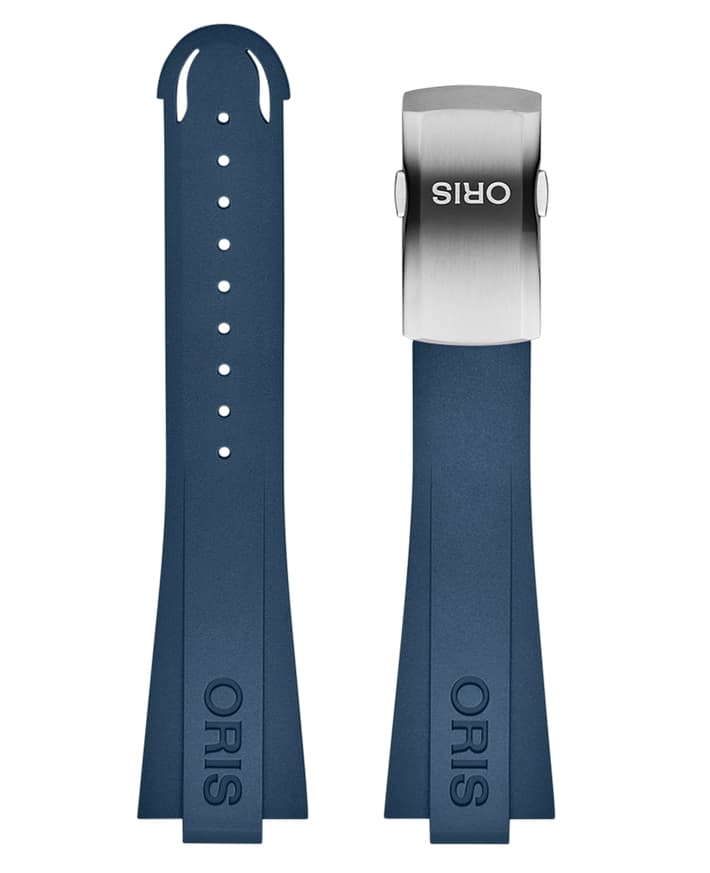 Image of Rubber strap blue