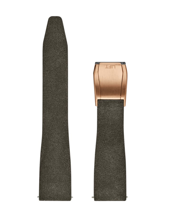 Image of Leather strap green
